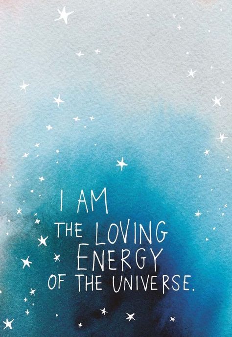 I am the loving energy of the Universe. Gabby Bernstein, The Universe Has Your Back, Universe Love, Universe Quotes, Les Chakras, Attraction Quotes, Self Conscious, Affirmation Cards, Manifestation Quotes