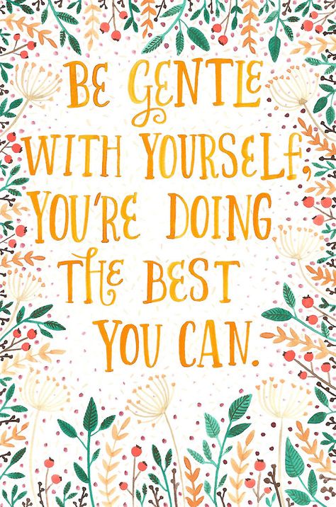 Be Gentle. We are so cruel to ourselves at times. Would you ever criticise your friends the way you criticise yourself? I wouldn't, no one would stand for it. http://www.artisticdirectory.co.uk Citation Force, Gentle With Yourself, Be Gentle With Yourself, Be Gentle, Yin Yoga, Health Quotes, Quotes About Strength, A Quote, Positive Thoughts