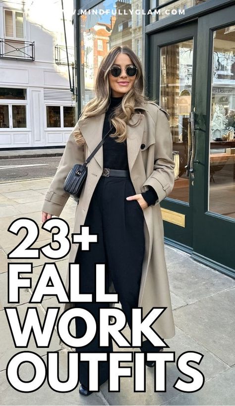 fall work outfits Casual Outfits For Autumn, Winter Office Outfits Women, Office Outfit Women Business, Work Outfits Business Casual, Fall Business Outfits, Winter Office Outfit, Outfits For Autumn, Winter Business Outfits, Fall Work Outfits