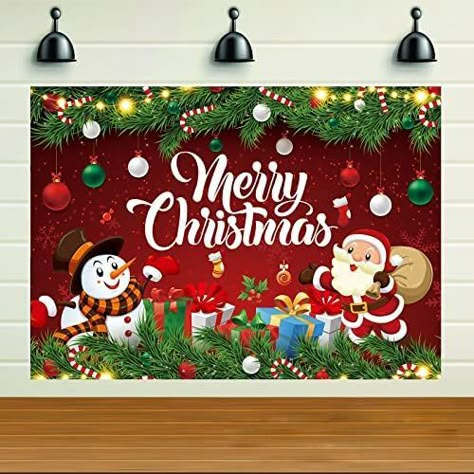 How to make paper crafts Christmas Party Banner Design, Christmas Backdrop Ideas Backgrounds, Christmas Party Backdrop Ideas, Christmas Banner Design, Merry Christmas Photography, Christmas Party Background, Christmas Board Decoration, Decor For Photography, Merry Christmas Backdrop