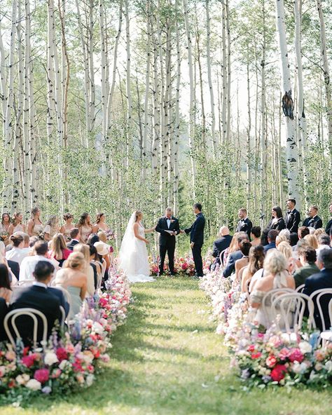 BENEATH THE ASPENS: one of my design philosophies is that your wedding invitations should be a little teaser of the goodness to come for your wedding guests. This invitation for K & J was no different. They got married in a gorgeous aspen grove on the stunning property of Eaton Ranch, so what better way to “tease” this lovely location than with a blind press of aspen trees on their invitation. Swipe to see their stunning day amongst the lovely aspens. Aspen Grove Wedding, Vail Wedding, Aspen Grove, Aspen Trees, August 19, Wedding Guests, Aspen, Got Married, Wedding Guest