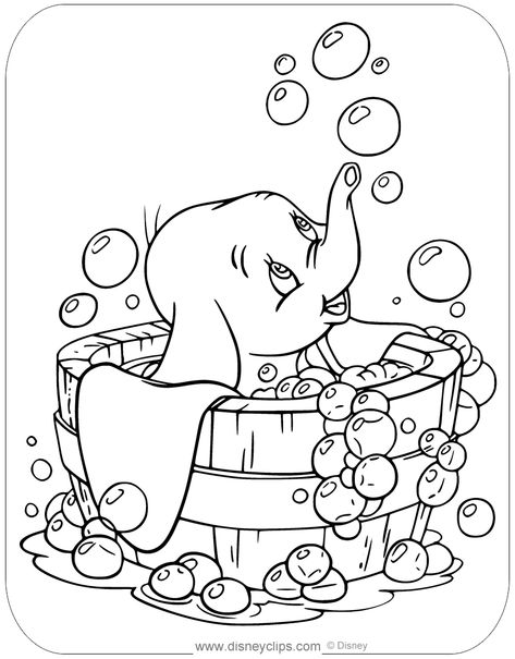 Aesthetic Colouring Pages Disney, Disney Character Coloring Pages, Cute Cartoon Coloring Pages, Disney Mandala Coloring Pages, Disney Cartoon Coloring Pages, Disney Printable Coloring Pages, Coloring Book Art Free Printable, Elephant Coloring Pages Free Printable, Dumbo Coloring Pages