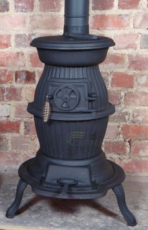 Potbelly Stoves Cast Iron Pot Belly Stove, Antique Cast Iron Stove, Potbelly Stove, Coal Burning Stove, Small Wood Burning Stove, Antique Wood Stove, Parlour Stove, Coal Stove, Pot Belly Stove