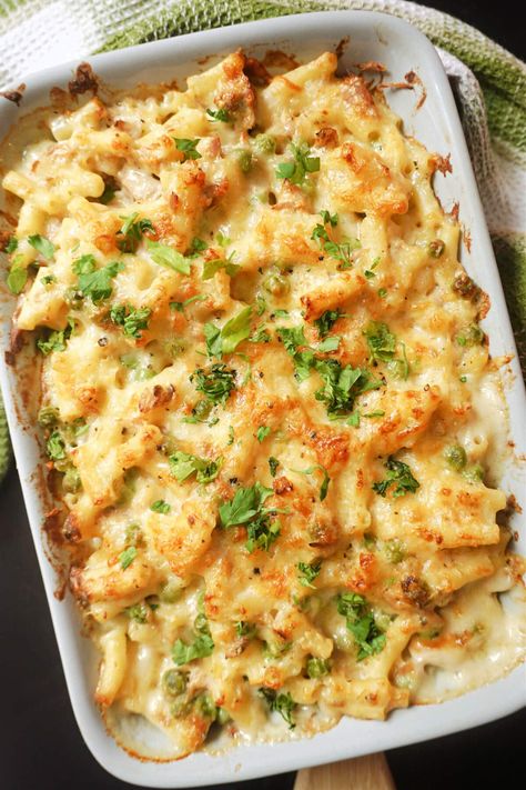 Tuna Cheese Casserole, Tuna And Pasta Recipes, Tuna Bake Recipe, Tuna Pasta Casserole, Tuna Casseroles, Tuna Quiche, Tuna Pasta Bake Recipe, Creamy Tuna Pasta Bake, Seafood Pasta Bake