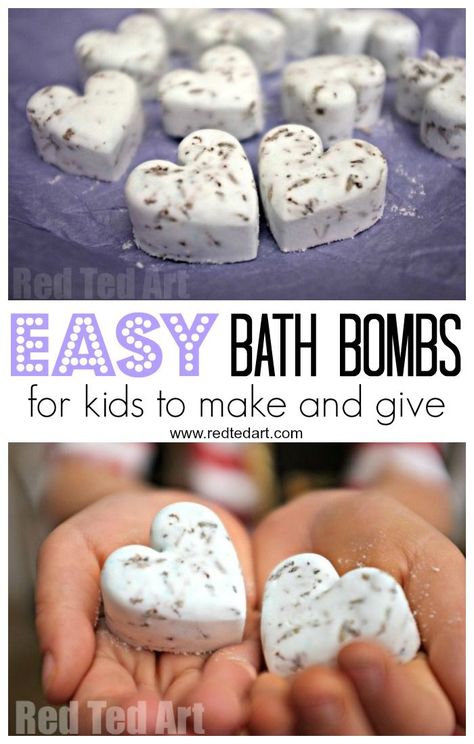 Bath Bomb Recipe without Citric Acid - Gifts Kids Can Make! Homemade Bath Bombs are one of our favourite gifts to make and give for kids. This DIY Bath Bomb recipe is quick and easy and makes a great Christmas gift for mum, grandparents and teachers. Learn how to make Bath Bombs today! This recipe contains no Citric Acid but uses store cupboard staples. #BathBombs #GiftIdeas #giftsthatkidscanmake #giftsbykids #easybathbombs #bathbombrecipe Gifts Kids Can Make, Bath Bomb Recipe, Bombe Recipe, Christmas Gifts For Mum, Cadeau Parents, Bath Bomb Recipes, Christmas Crafts For Kids To Make, Homemade Bath Products, Christmas Crafts For Gifts