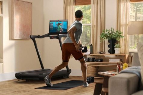 Peloton Tread vs Tread+: Which One Is Right For You? Woodway Treadmill, Peloton Tread, Sport At Home, Treadmill Routine, Home Treadmill, Full Body Training, Peloton Bike, Berlin Apartment, Home Training