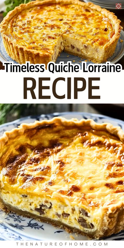 Try this Quiche Lorraine recipe for a dish that’s elegant yet simple! With creamy custard, smoky bacon, and a buttery crust, it’s a French classic that fits any meal. Save this pin to make a quiche that’s always a hit. Quiche Lorraine Recipe Easy, Quiche Crust Recipes, Best Quiche Recipe Ever, Quiche Crust Recipe, Quiche Pastry, Pie Savory, Fancy Appetizer Recipes, Quiche Lorraine Recipe, Tart Crust