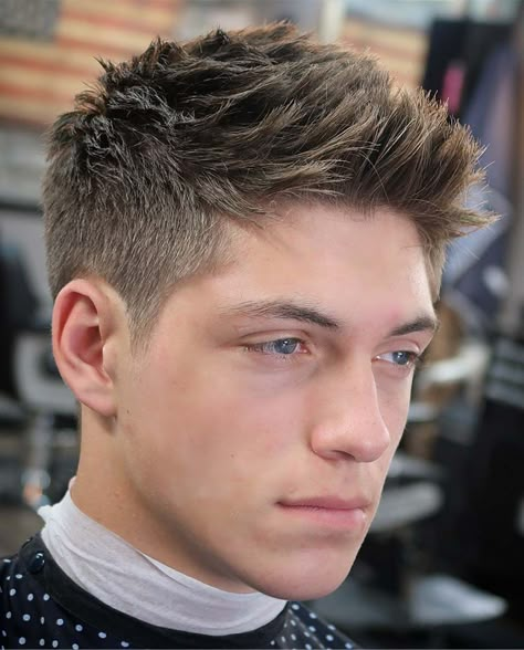 Good Haircuts For Men Men’s Short Haircut For Straight Hair, Prom Haircuts For Guys, Young Men Haircut Trendy, Trendy Guy Haircut, Short Mens Haircut Simple, Hair Cuts For Teen Boys, Teen Boy Haircuts Short, Teen Haircuts Boys, Teen Boy Haircuts Straight Hair