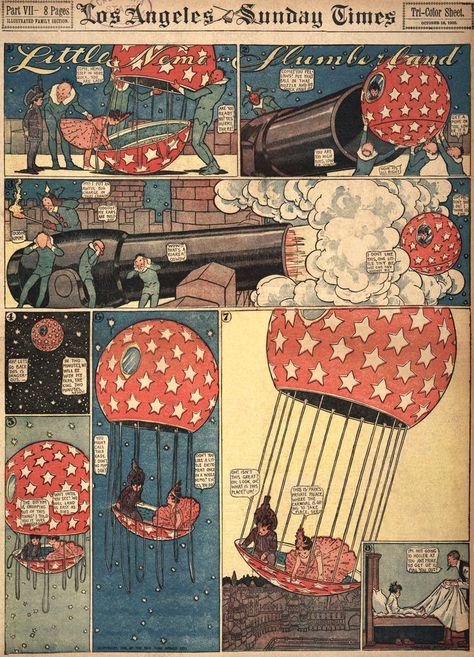 Henry Strauss, Nemo In Slumberland, Balaeniceps Rex, Little Nemo In Slumberland, Winsor Mccay, Fantasy Environment, Art Folio, Inktober 2023, Comic Inspiration