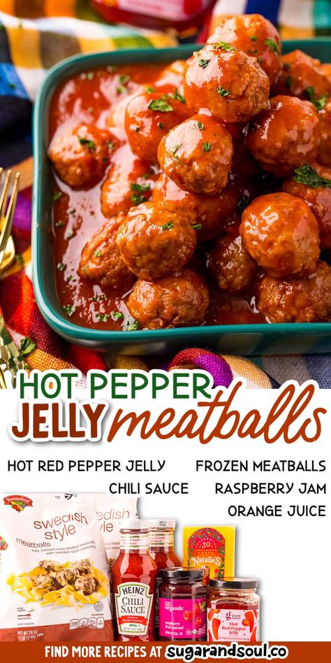 Awesome Sauce Meatballs, Meatballs With Pepper Jelly, Crockpot Sweet And Spicy Meatballs, Meatballs With Chili Sauce And Jelly, Red Pepper Jelly Meatballs, Pepper Jelly Meatballs Crock Pot, Hot Pepper Jelly Meatballs, Sweet And Spicy Meatballs Crockpot, Grape Jelly And Chili Sauce Meatballs