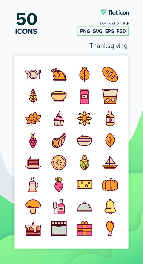 Penly App, Thanksgiving Icons, Thanksgiving Icon, Small Thanksgiving, Fall Fonts, Sticker Icon, Work Decor, Icon Design Inspiration, Aesthetic Fonts