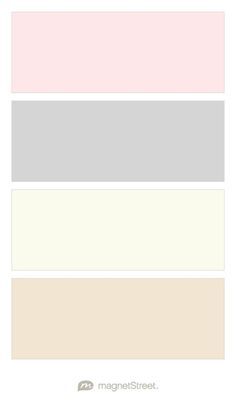 Pale pink, ivory, and gold and silver color palette. (Also lavender, not shown) Pink And Silver Color Palette, Pale Pink Color Palette, Logo Palette, Champagne Color Palette, Silver Color Palette, Mum Wedding, Custom Refrigerator, Ivory Palette, Ivory Color Palette