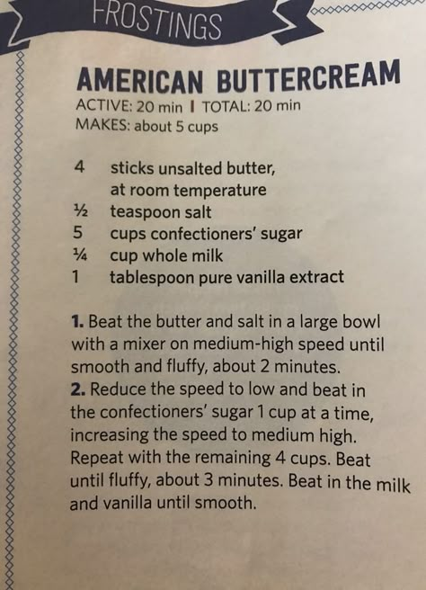 American Frosting Recipe, How To Make American Buttercream, Easy Cake Frosting Recipe, Easy Cake Frosting, Recipe Buttercream Frosting, American Buttercream Frosting Recipe, Buttercream Frosting Recipe Easy, American Buttercream Frosting, American Buttercream Recipe