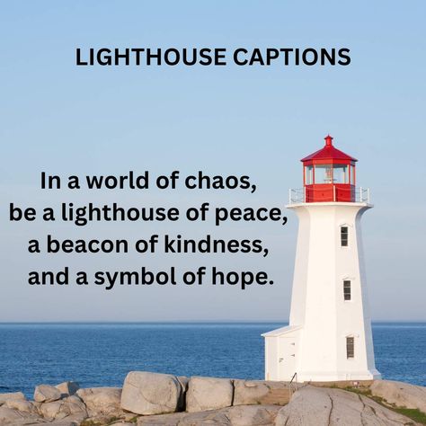 Lighthouse captions and quotes to share online! Be A Lighthouse Quotes, Lighthouse Sayings Quote, Lighthouse Meaning, Lighthouse Quotes Inspirational, Lighthouse Symbolism, Lighthouses Painting, Lighthouse Quotes, Lighthouse Inspiration, Ocean Art Painting