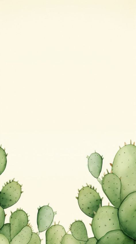 Cactus iphone wallpaper