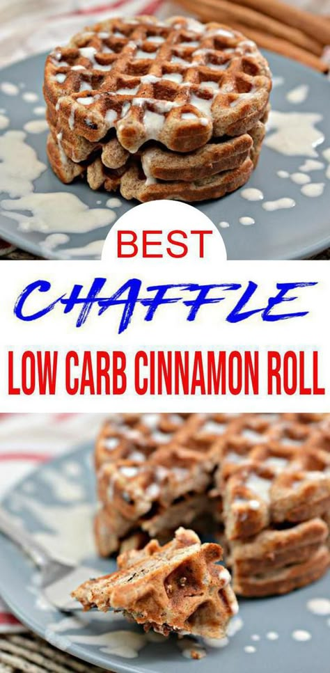 Easy Keto Cinnamon Roll Chaffle - Breakfast, brunch, desserts or snack. This keto cinnamon roll chaffle recipe is perfect any time of day. This keto low carb cinnamon roll chaffles tastes just like cinnamon rolls. You will love this sweet cinnamon roll keto chaffle recipe. Make one today. Keto Cinnamon Roll Waffles, Keto Cinnamon Roll Chaffles, Zero Carb Cinnamon Twist, Cinnamon Chaffles Keto, Cinnamon Churro Chaffles, Keto Waffle Maker Ideas, Thm Chaffle Recipes, Cinnamon Chaffle Recipe Keto, Chaffle Recipe Keto Easy With Almond Flour