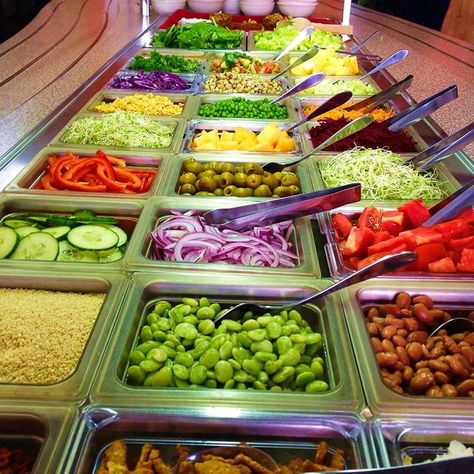 Salad Bar Restaurants, Keene Nh, Salad Shop, Salad Buffet, Salads Ideas, Salad Recipe Ideas, Salad Recipes Healthy Easy, Lunch Buffet, Fruit Salad Recipe