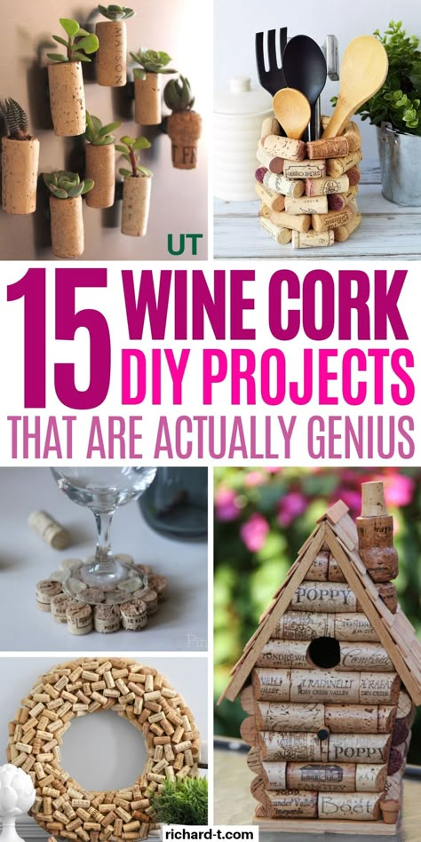 15 Genius DIY Wine Cork Crafts You Need To Try Wine Cork Centerpiece, Diy Wine Cork Crafts, Wine Cork Candle Holder, Cork Candle Holder, Wine Cork Candle, Cork Candle, Wine Cork Diy Projects, Cork Diy Projects, Cork Crafts Christmas