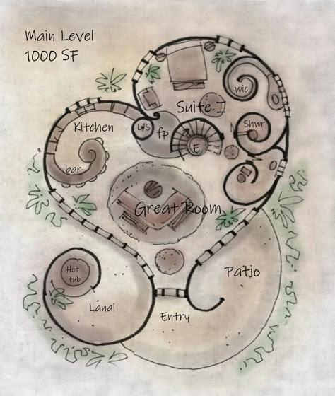 Dream House Plan - Unique House Plans Cordwood Homes Floor Plans, Ship Architecture, Earthship Design, Cob House Plans, One Level House Plans, Cob Home, Round House Plans, Earth Ship, Mud Hut