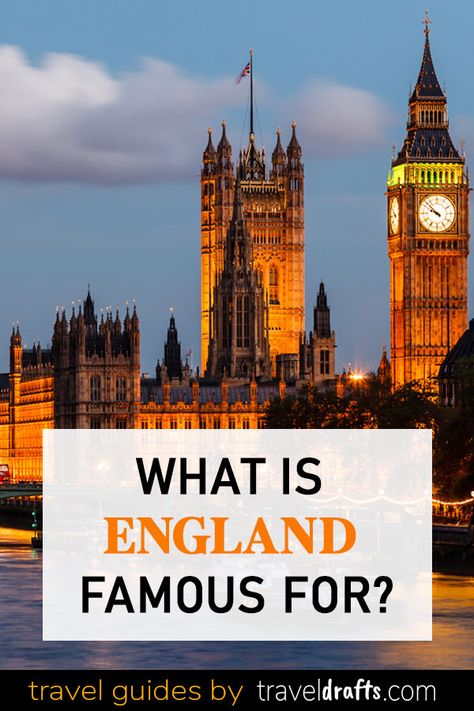 Pubs, Stonehenge, Fish, and chips are some of the most famous things about England. But, besides these, what is England famous for? | England Beautiful Places, Beautiful Places In England, Things To Do In England, Traveling To London, Gap Year Travel, British Beer, England Beaches, Places In England, Visit Uk