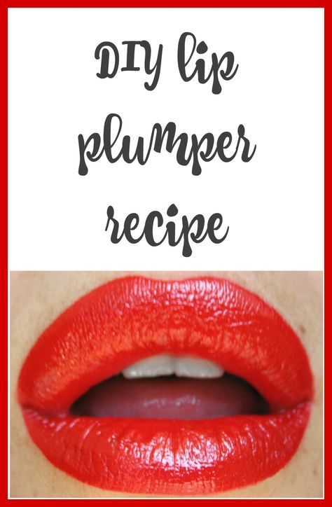 DIY Lip Plumper Recipe | Everything Pretty Lip Plumper Diy, Types Of Essential Oils, Diy Lip Plumper, Diy Foundation, Beauty Diy Skincare, Natural Lip Plumper, Pouty Lips, Exercise Home, Oils For Health