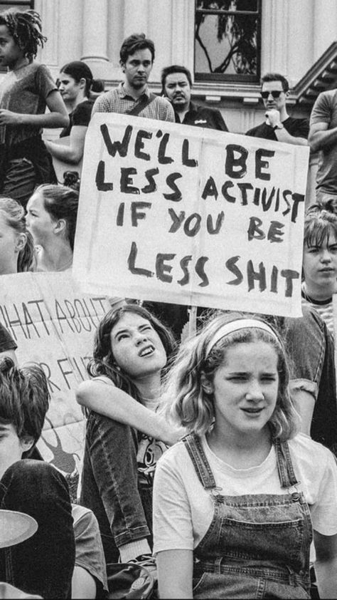 Protest Art, Protest Signs, Riot Grrrl, Feminist Quotes, A Sign, David Bowie, Pretty Words, Sabrina Carpenter, Social Justice