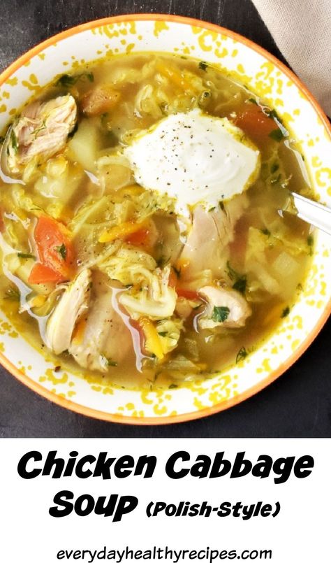 Cabbage Recipe Soup, Chicken Cabbage Soup Recipes, Chicken And Cabbage Soup Recipes, Cabbage And Rice Soup, Chicken Cabbage Soup Crockpot, Cabbage Chicken Noodle Soup, Chicken Cabbage And Potatoes, Chicken Soup With Cabbage Recipes, Cabbage Soup Chicken