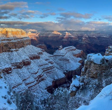 February Winter, Grand Canyon Village, Bright Angel Trail, Trip To Grand Canyon, December Holidays, Winter December, Morning Sunrise, Crisp Air, Winter Getaway