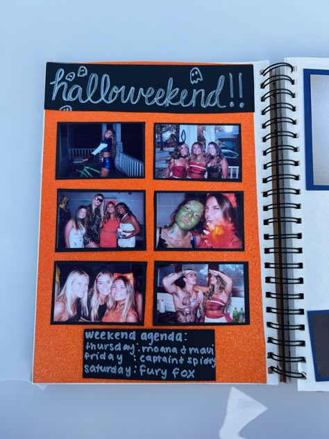 Freshman Scrapbook, Freshman Year Scrapbook, College Scrapbook, Senior Book, Senior Scrapbook Ideas, School Scrapbook Ideas, Senior Year Diy, School Memories Scrapbook, Senior Year Scrapbook