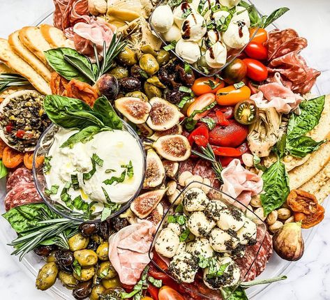 Medditeranean Platter, Mediterranean Charcuterie Boards, Tuscan Charcuterie Board, Mediterranean Cheese Board, Italian Inspired Charcuterie Board, Italian Style Charcuterie Board, Pescatarian Charcuterie Board, Greek Charcuterie Board Ideas, Mediterranean Food Board