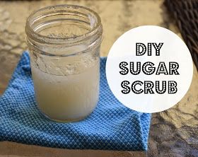 Easy DIY Sugar Scrub #diy #sugarscrub #beauty Sugar Body Scrub Recipe, Ingrown Hair Remedies, Diy Sugar Scrub, Scrub Diy, Diy Dry Shampoo, Body Scrub Recipe, Hair Scrub, Prevent Ingrown Hairs, Sugar Scrub Diy