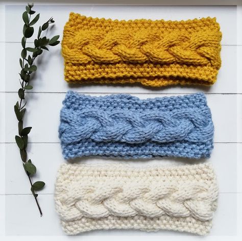 Bandeau Rapido - Explications | Une Flo-P de Bonnes Idées Bandeau Au Crochet, Crochet Bonnet, Winter Headbands, Diy Headband, Crochet Headband, Ear Warmers, Winter Knits, Crochet Projects, Knitted Scarf