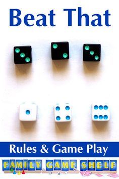 Dice Game Rules, Homeschool Games, Games To Play With Kids, Family Card Games, Kid Games, Fun Card Games, Card Games For Kids, Game Rules, Minute To Win