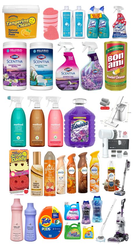 Bedroom Cleaning Supplies, Deep Cleaning Products, Deep Clean Apartment, Cleaning Supplies Aesthetic, Cleaning Stuff, Cleaning Products Organization, Apartment Cleaning Hacks, Toilet Cleaning Supplies, Cheap Cleaning Supplies