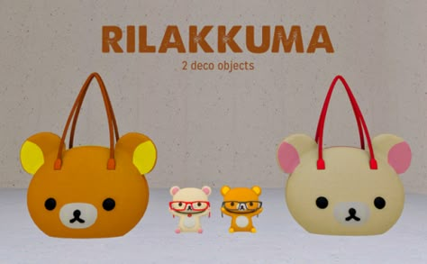 Sims 4t2 Rilakkuma deco!• 2 objects + one recolor each / 5§• Found under Deco > Sculpture• UC needed• Files are compressedDOWNLOAD (TS2) | Credits to @dragonbloodrei Sims 4 Rilakkuma, Sims 2 Kawaii Cc, Sims 2 Conversion, Sims 4 Not So Berry, Sims 4t2, The Sims 4 Pack, Rilakkuma Plush, Egirl Aesthetic, Furniture Cc