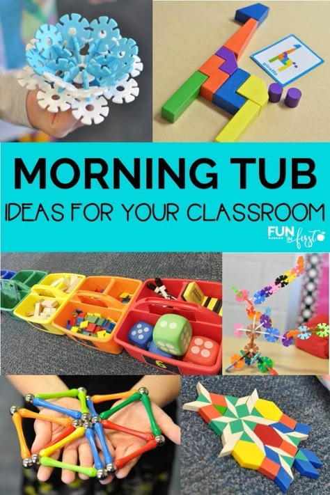 I love using Morning Tubs in my classroom.  Check out all of these ideas for what to place in the tubs. Morning Work Buckets, Morning Tub Ideas, Morning Buckets, Morning Boxes, Morning Work Ideas, Stem Bins, Morning Bins, Work Bins, Morning Work Activities