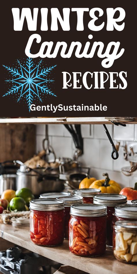 Winter can be one of the best times to can food! Why not make a big batch of soup or stew and put some away in your pantry for later? Learn how to can your own "fast food" for quick meals with these amazing winter canning recipes! #canning #mealsinjars #canningrecipes First Time Canning Recipes, Canning Recipes For Diabetics, Canning Vegetables Recipes, Old Time Canning Recipes, Canning Buttermilk, Canning How To, Foods To Pressure Can, Things To Can In The Winter, Pressure Canning Leftovers