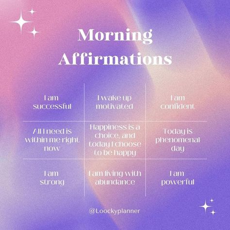 Morning Routine Checklist, Routine Checklist, Pink Gradient, Daily Positive Affirmations, Morning Affirmations, Everyday Routine, Positive Affirmation, 2024 Vision Board, Daily Motivation