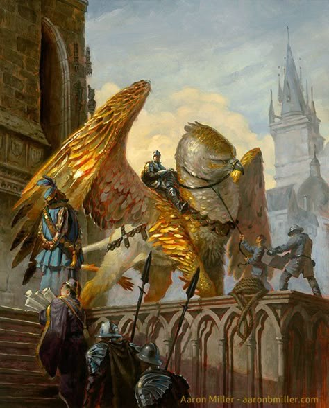 🖌Aaron Miller Illustration on Twitter: "New cover art released by @KoboldPress of my painting - The Diplomat.… " Heroic Fantasy, Fantasy Beasts, 다크 판타지, Fantasy Monster, Fantasy Creatures Art, Creatures Art, An Eagle, Mythical Creatures Art, Mythological Creatures