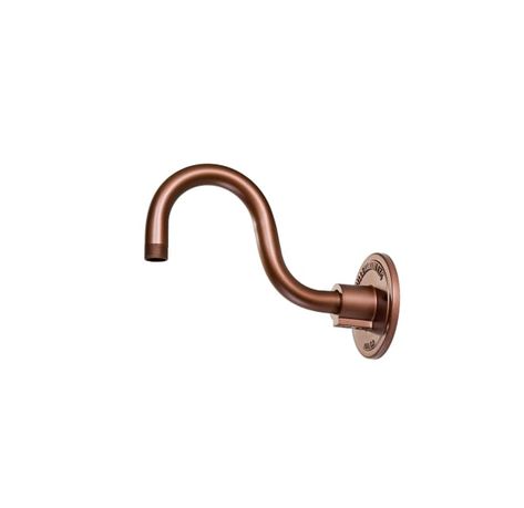 Millennium Lighting RGN10-CP R Series 10" Long | Build.com House Exterior Lighting, Gooseneck Lighting, Beach House Exterior, Stem Kits, Grey Panels, Wall Mounted Light, Copper Finish, Wall Mounting, Exterior Lighting