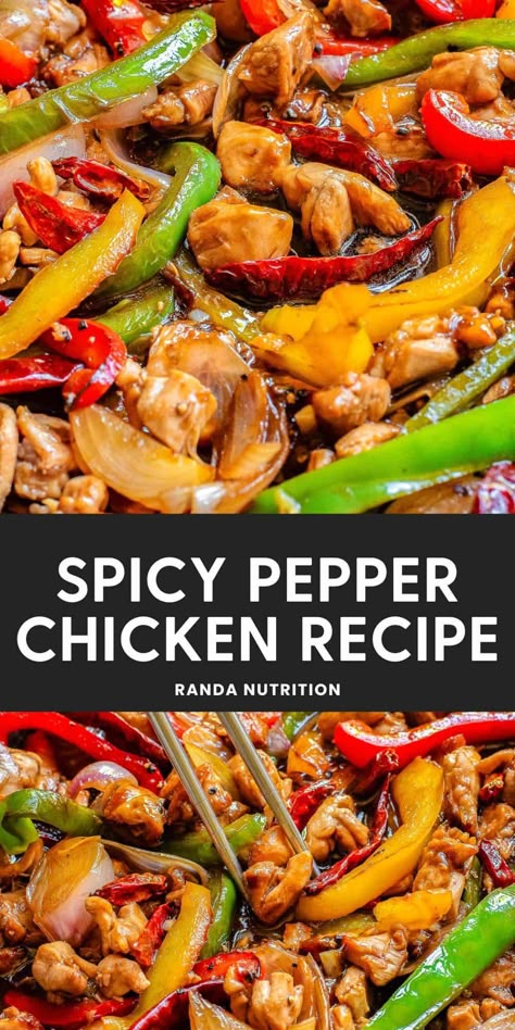 Spicy Black Pepper Chicken Recipe (Gluten Free) 2 Piletina Recepti, Pepper Chicken Stir Fry, Harvest Hash, Black Pepper Chicken Recipe, Copycat Panda Express, Pepper Chicken Recipe, Black Pepper Sauce, Black Pepper Chicken, Recipes With Chicken And Peppers