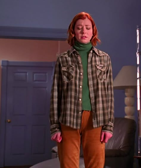 Willow Rosenburg Style, Willow From Buffy, Willow From Buffy Outfits, Buffy Willow Outfits, Willow Outfits Buffy, Willow Buffy Outfits, Willow Buffy The Vampire Slayer Outfits, Buffy Clothes, Willow Rosenberg Outfits