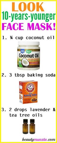 Do you want to look 10 years younger?! Try using coconut oil and baking soda for wrinkles 3 times a week! What Coconut Oil and Baking Soda Does for Wrinkles Coconut oil and baking soda are both amazing anti-aging ingredients. Baking soda helps with cleansing skin, gentle exfoliation, shrinking large pores and firming the face. … Health Coconut Oil, Coconut Oil And Baking Soda, Skin Cream Anti Aging, Cleansing Skin, Coconut Oil Uses, Baking Soda Shampoo, Anti Aging Ingredients, Large Pores, Skin Cleanse