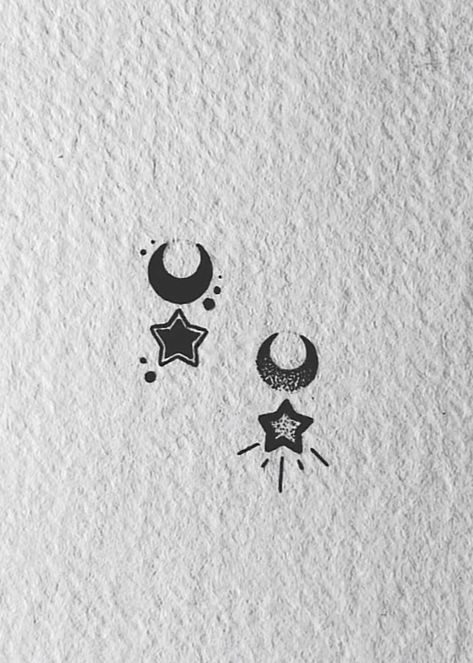 Moon Matching Tattoo, Argentina Tattoo, Skin Doodles, Matching Tattoo Ideas, Tattoo Doodles, Blue Butterfly Tattoo, Matching Friend Tattoos, Matching Tats, Sailor Moon Tattoo