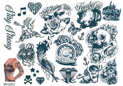 Temporary Tattoos Vintage Style Rockabilly Temporary Tattoos Rockabilly Tattoos Men, Rockabilly Tattoos For Women, Rockabilly Tattoo Sleeve, Hot Rod Tattoo Sleeve, Rockabilly Tattoo Designs, Back Of Neck Tattoo Men, Tattoos For Women Small Meaningful, Unique Tattoos Black Women, Front Neck Tattoo