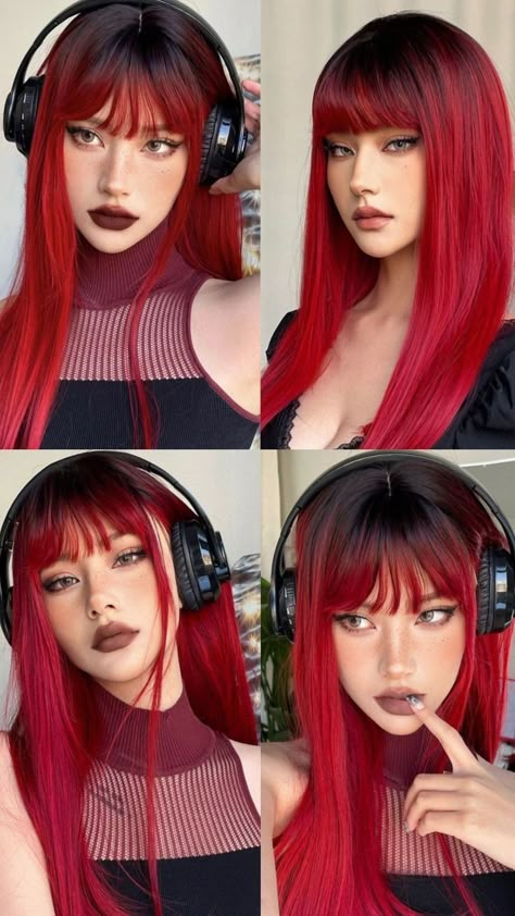 Drag Make-up, Halo Hair, Hair Reference, Hair Inspo Color, Hair Curly, Hair Transformation, Aesthetic Hair, Pretty Hairstyles, Pink Hair