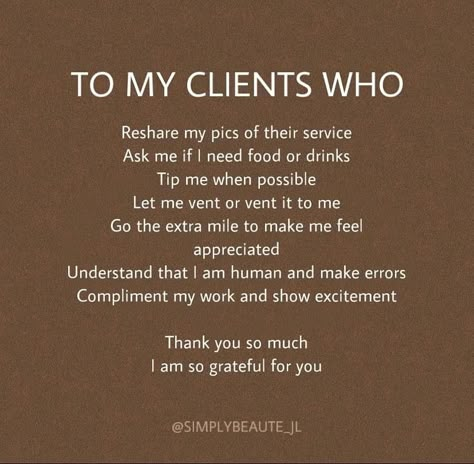 Bottom Feeder Quotes, Hair Clients Quotes, Nail Clients Quotes, No Shows Appointment Quotes, To My Clients Quotes, Thank You For Supporting My Business Quotes, Hair Client Appreciation Quotes, No Show Quotes Salon, Lash Business Quotes