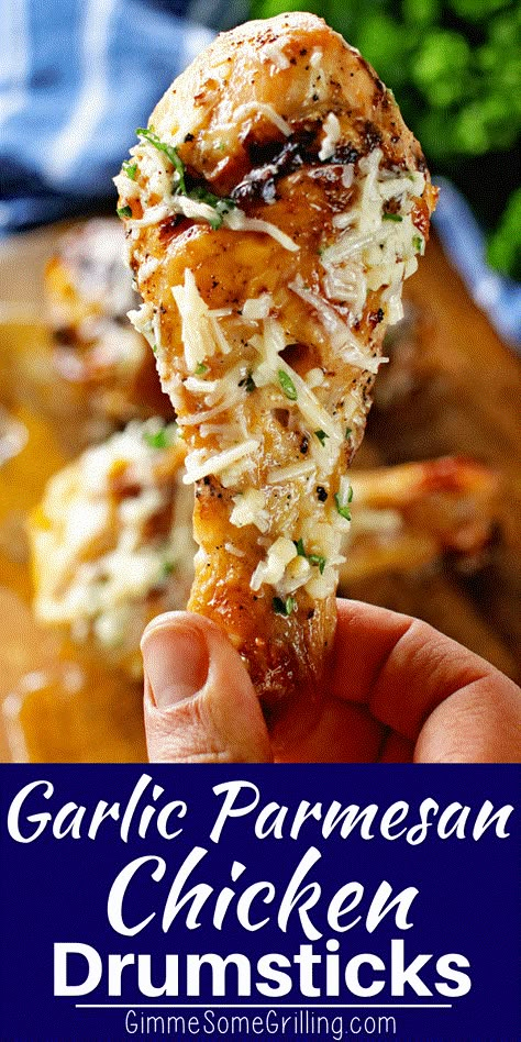 Outside Grill Recipes, Dinner For The Grill, Good On The Grill, Quick Grill Dinners, Grilling Recipes Appetizers, Drumstick Chicken Recipes Keto, Garlic Parm Drumsticks, Grilling Out Recipes, Grilled Drumsticks Recipes