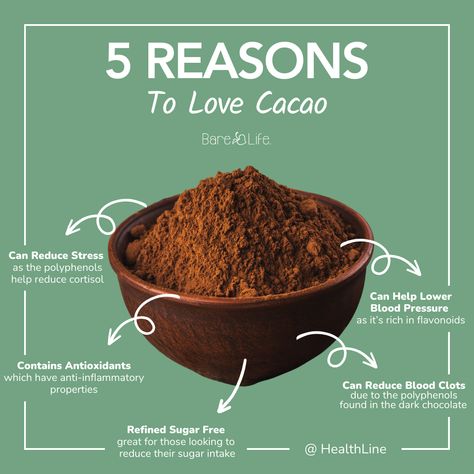 5 reasons to love the cacao used in Bare Life's dairy-free, guten-free, vegan hot cocoa. Hot Chocolate Benefits, Benefits Of Cacao Powder, Raw Cacao Benefits, Cacao Health Benefits, Chocolate Business Ideas, Cacao Hot Chocolate, Benefits Of Cacao, Cacao Powder Recipe, Cacao Powder Benefits