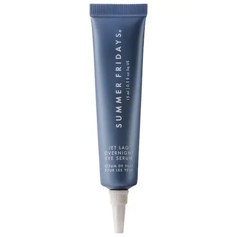 Jet Lag Overnight Eye Serum for Fine Lines & Wrinkles with Gentle Retinol Blend - Summer Fridays | S Summer Fridays Jet Lag, Gentle Retinol, Dark Circle Remedies, Sephora Beauty, Beauty Wishlist, Licorice Root Extract, Oily Skin Care, Jet Lag, Licorice Root